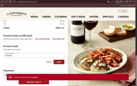 carrabba's wine list