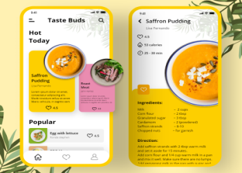 food recipe app