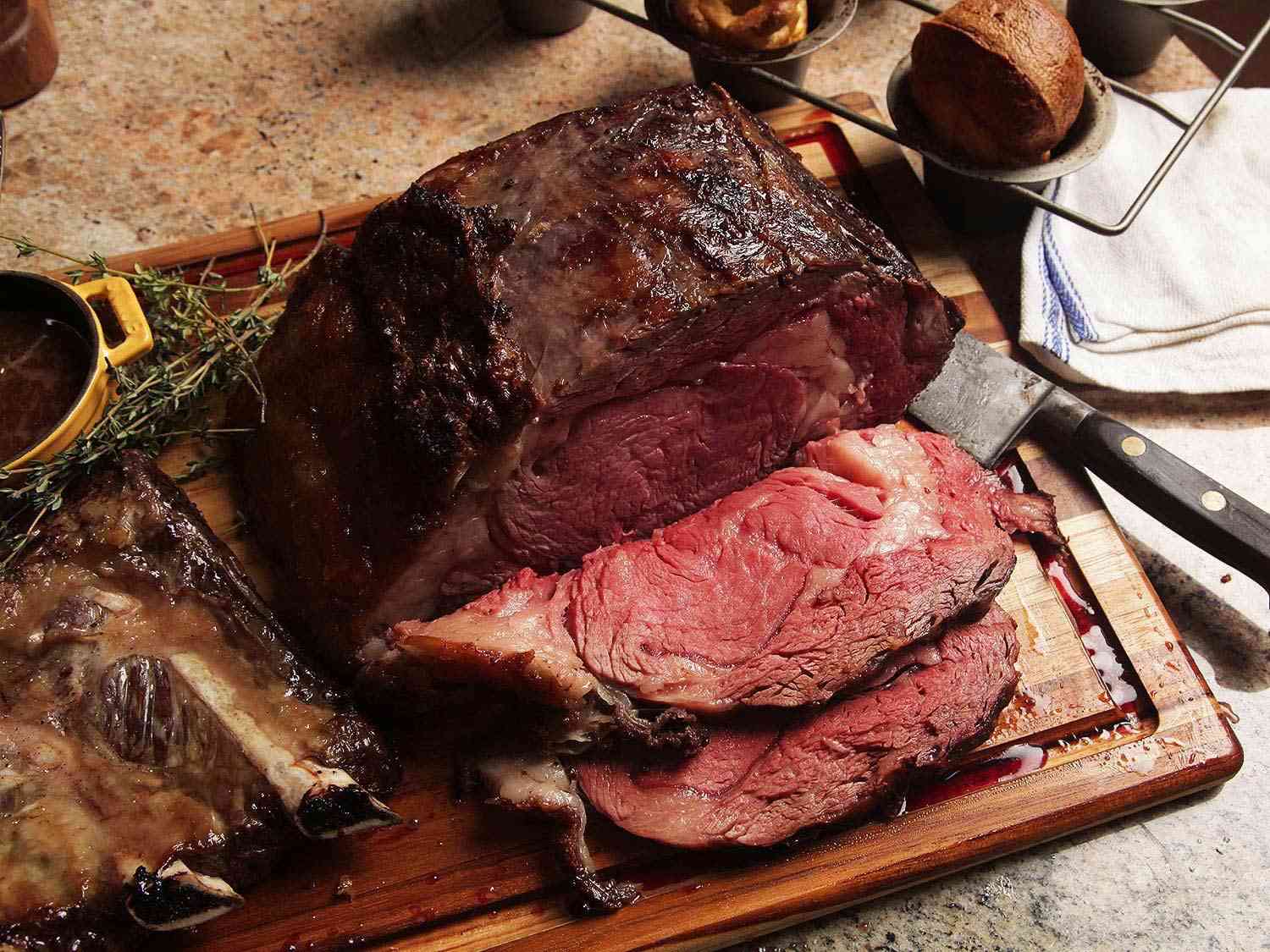 Reverse-Seared & Roasted Prime Rib Juicy Perfection in Two Steps