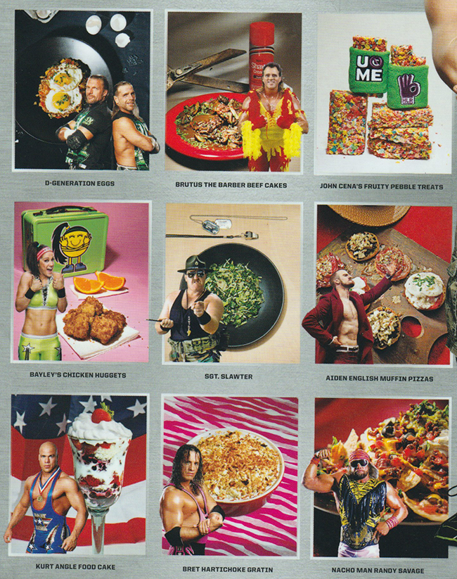 wwe cookbook