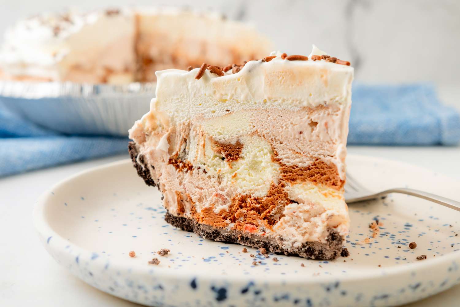 Easy Customizable Ice Cream Pie Quick Dessert with Endless Flavors