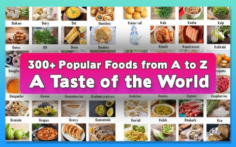 different types of food cuisine