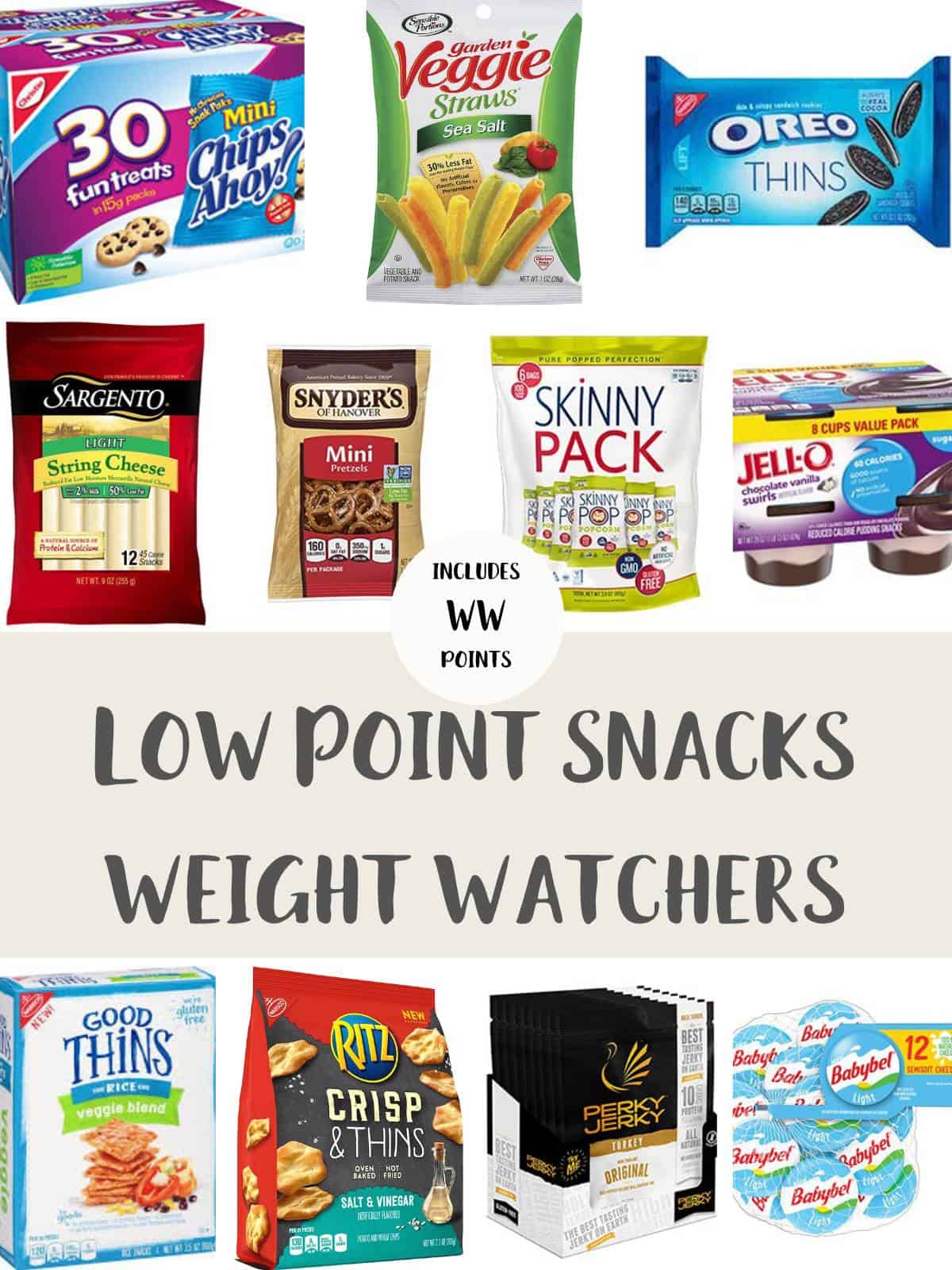 low point snacks on weight watchers