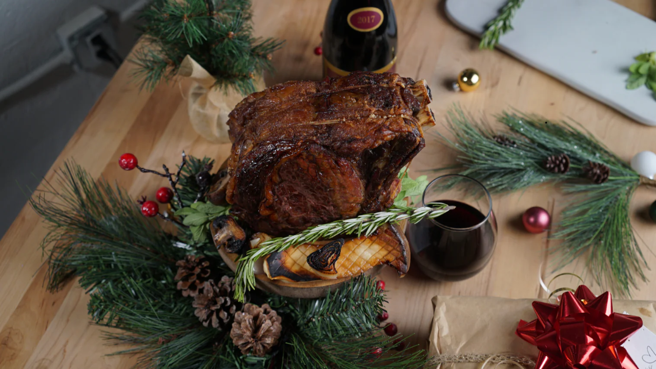 Reverse-Seared & Roasted Prime Rib Juicy Perfection in Two Steps