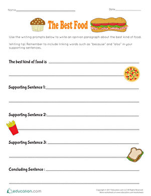 opinion about the best food