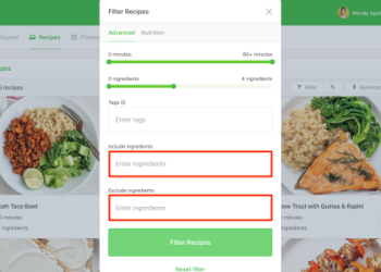 recipe based on ingredients