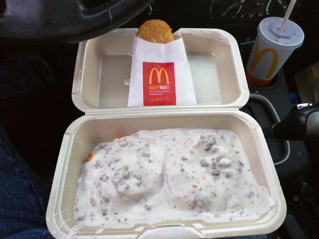 does mcdonald's sell biscuits and gravy