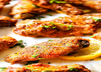 Crispy Grilled Cajun Lemon Pepper Chicken Wings