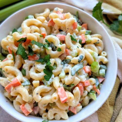 Creamy Vegan Macaroni Salad A Dairy-Free Crowd Pleaser