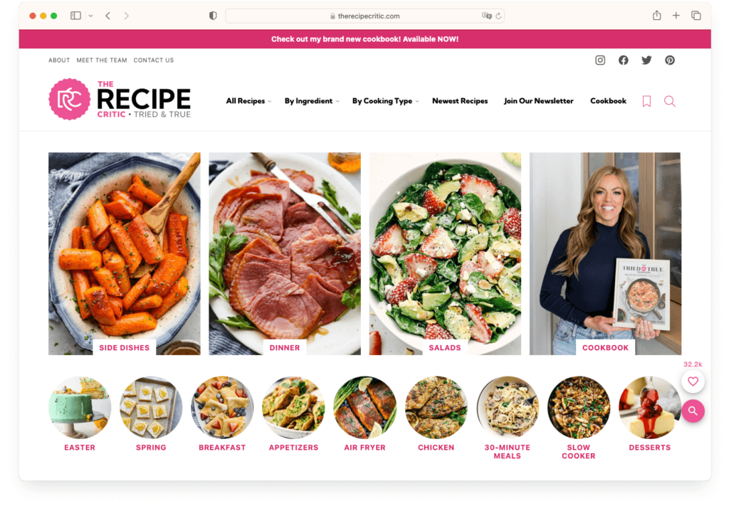 best recipes sites