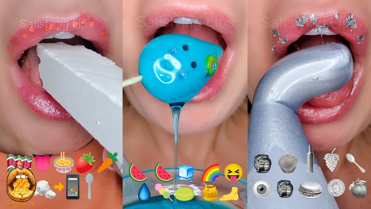 satisfying eating videos