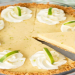 Creamy Frozen Key Lime Pie with Whipped Cream Topping