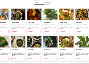 website input ingredients get recipe