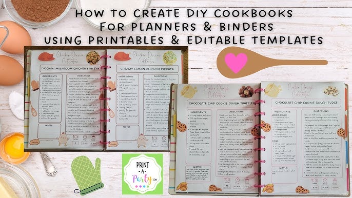 homemade recipe book ideas