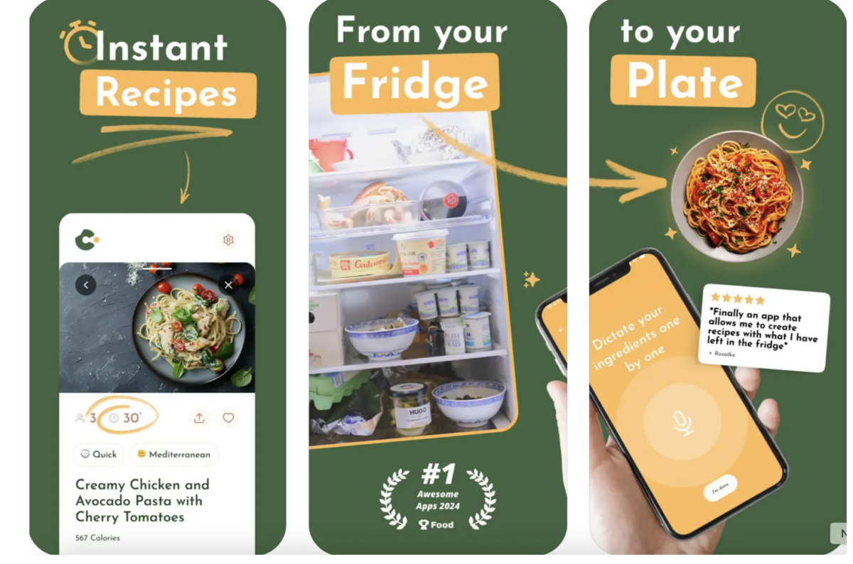 website that gives recipes based on what you have