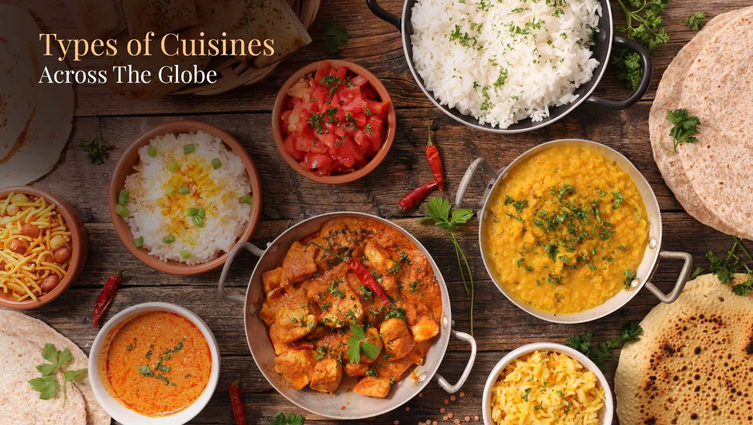 different types of food cuisine