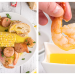 Shrimp, Corn & Andouille in a Buttery Bath