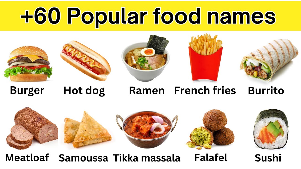 foods popular