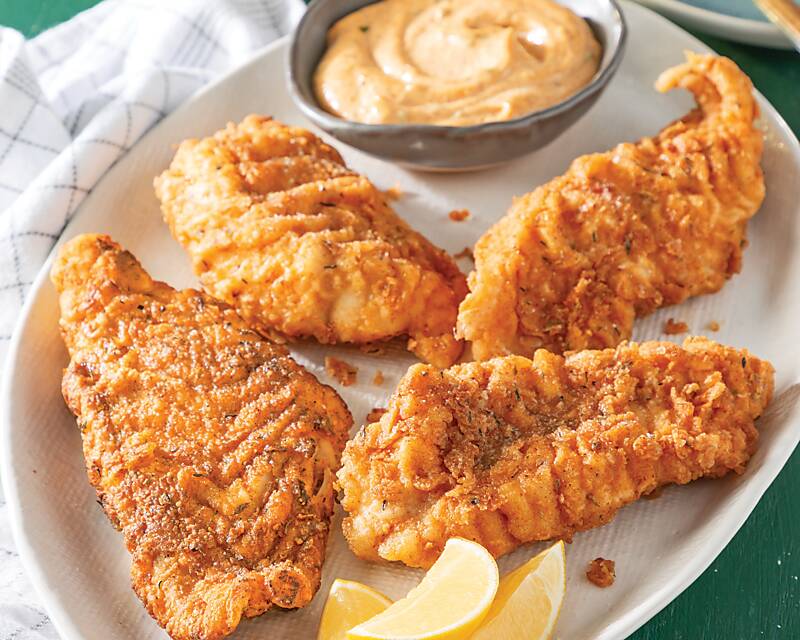 Crispy Fried Red Fish & Spicy Remoulade A Juneteenth Tradition