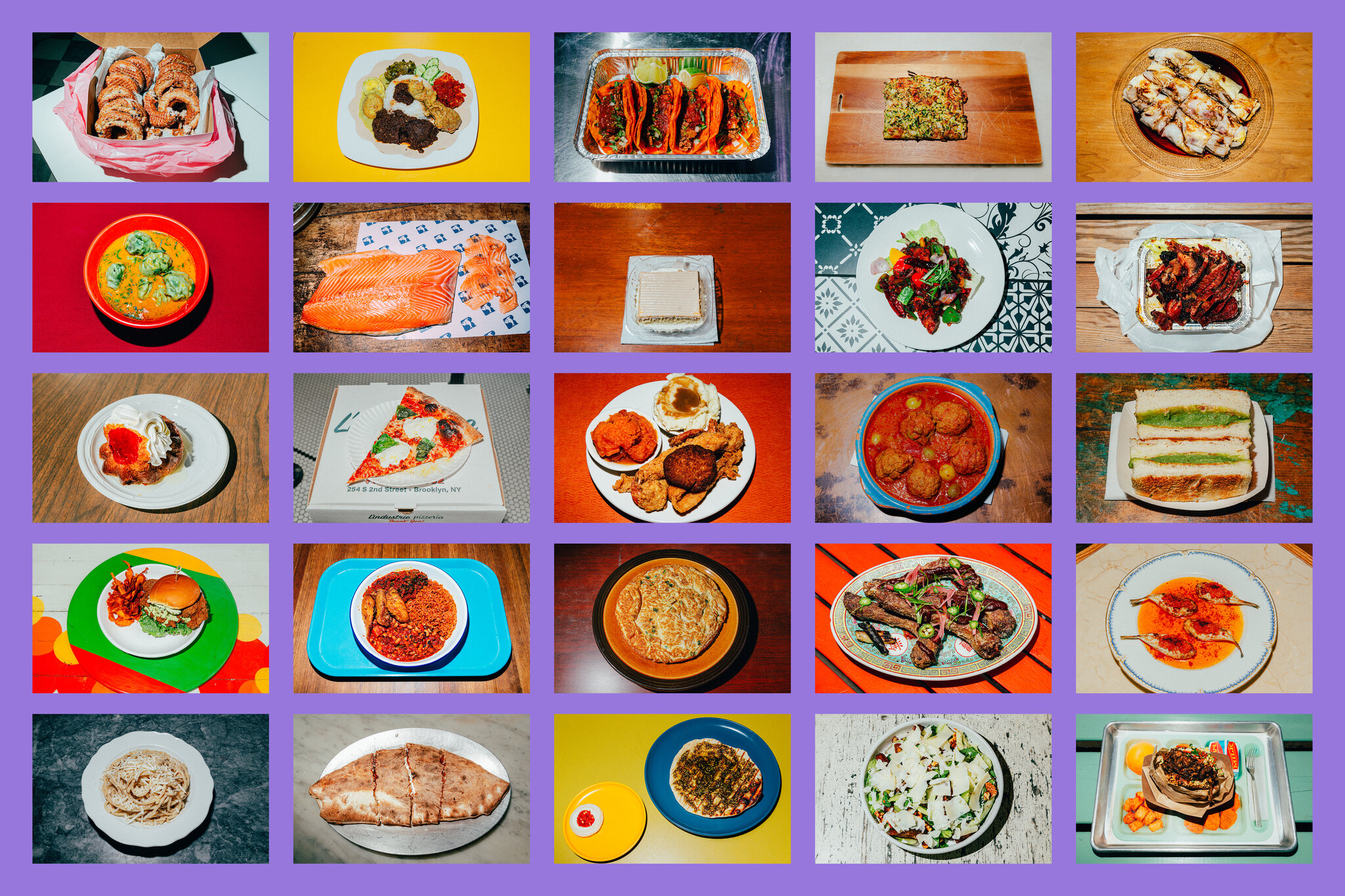 different foods to try