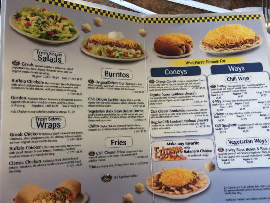 skyline chili prices