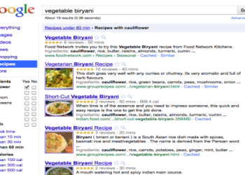 ingredients search recipe