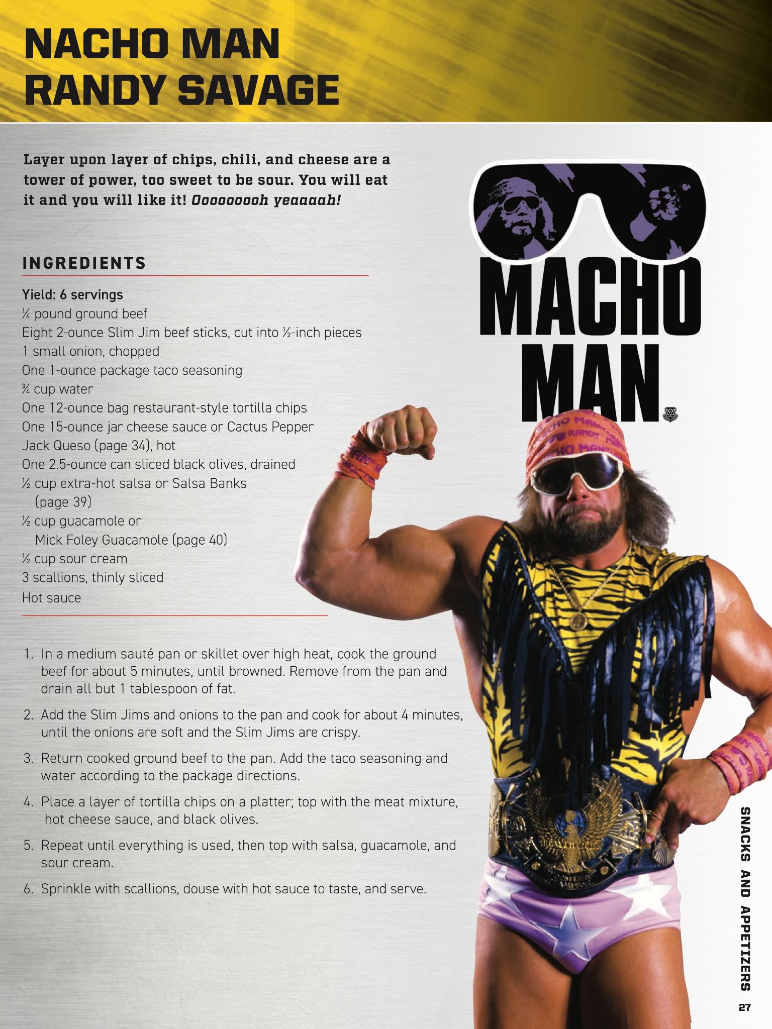 wwe cookbook