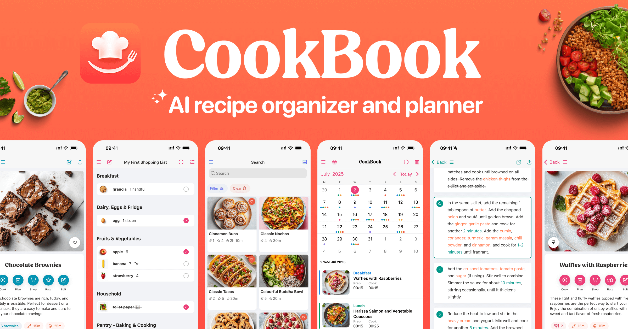 free cookbook app