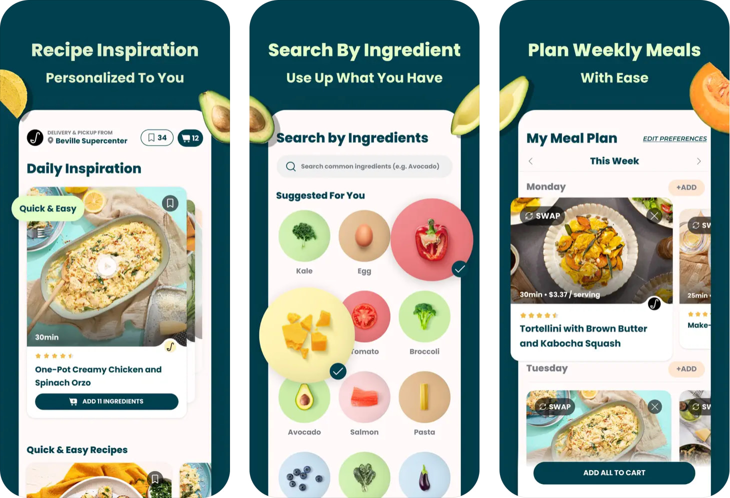 website input ingredients get recipe