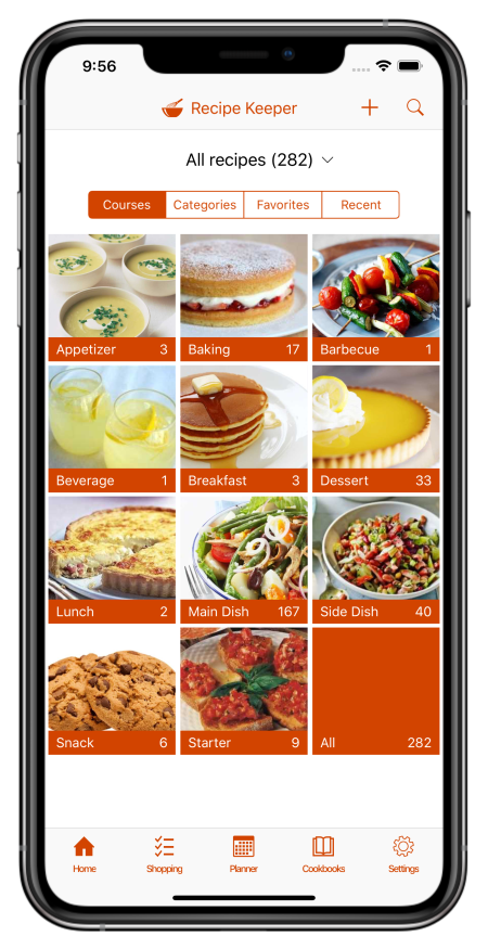 recipe collection app