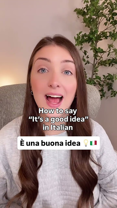 idea in italian