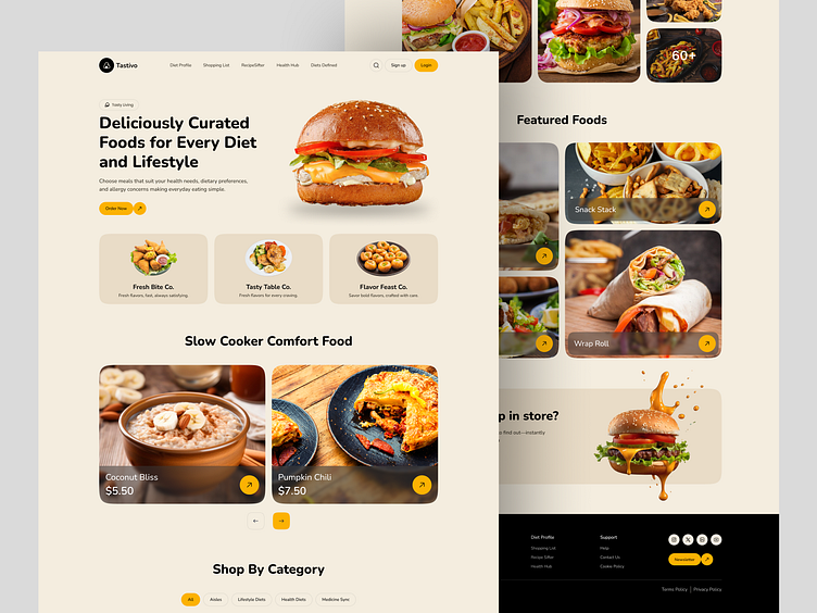food website