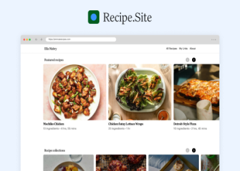 website that give recipes based on ingredients