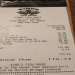 food receipt