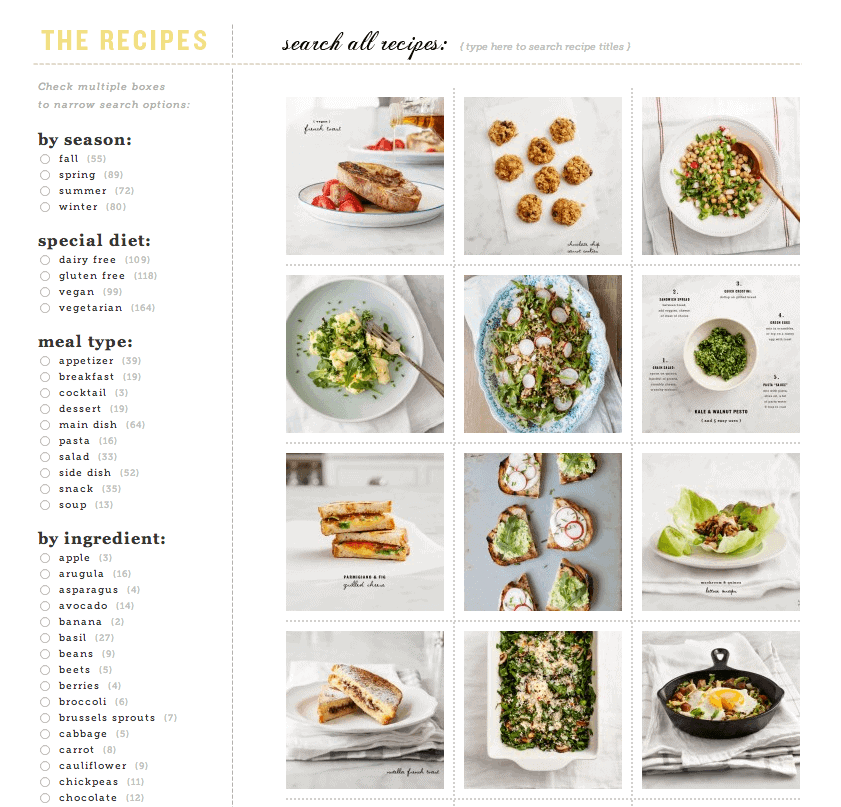 recipe search using ingredients