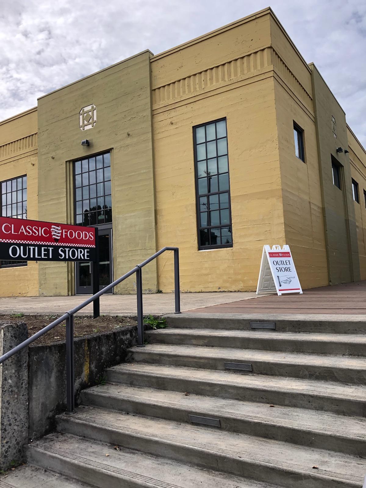 classic foods outlet store