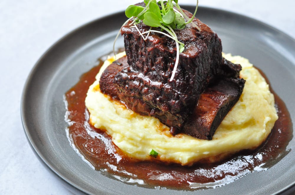 red wine braised short ribs recipe