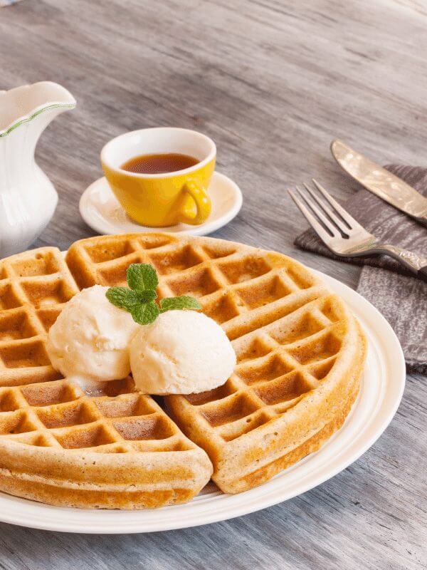 single waffle recipe