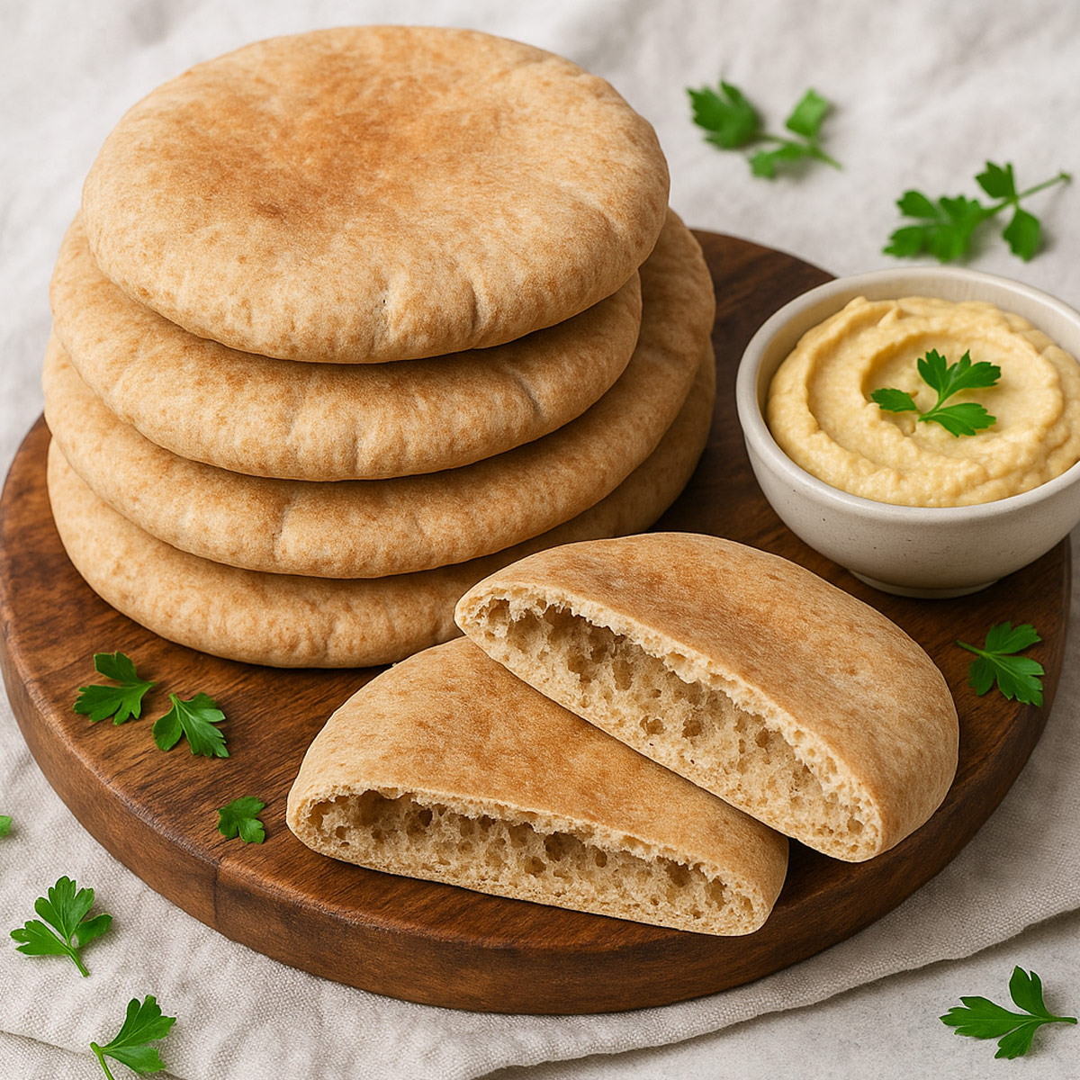 whole wheat pita recipe