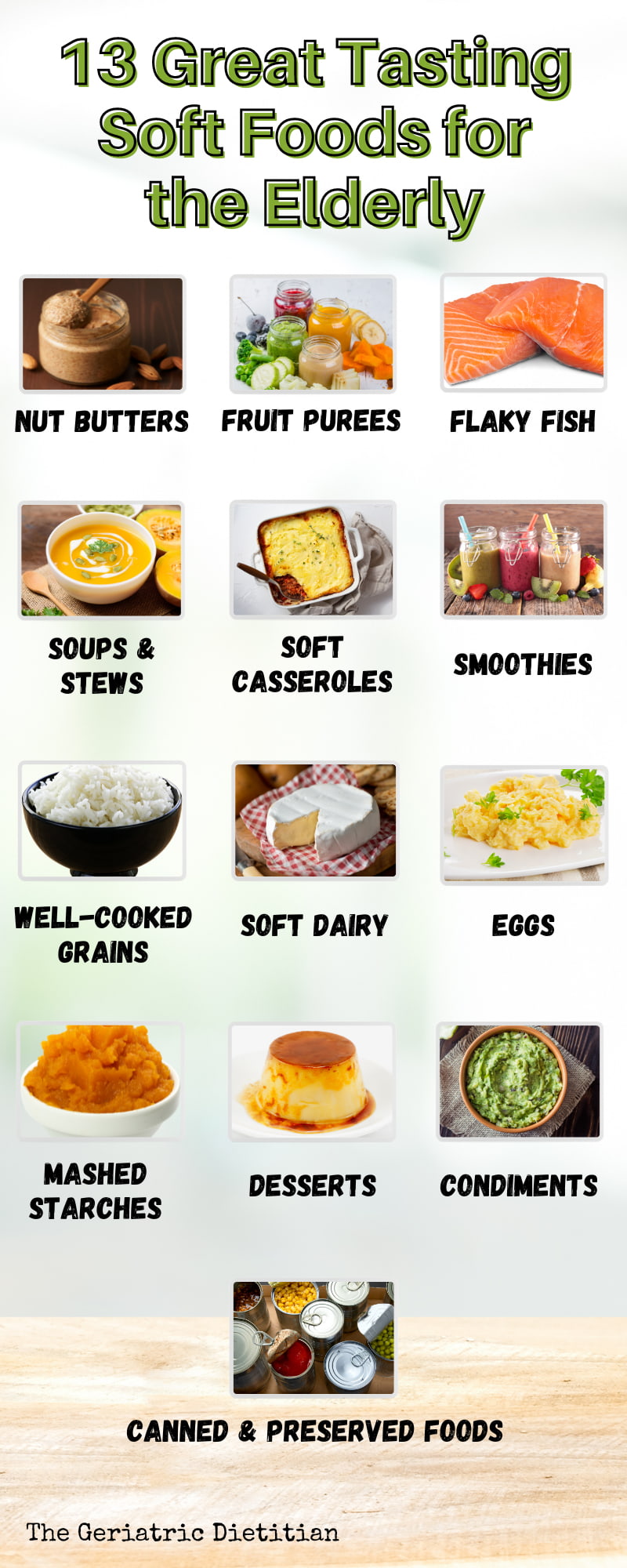 soft food recipes