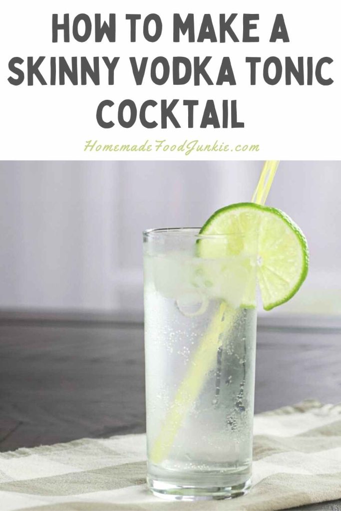vodka tonic recipe