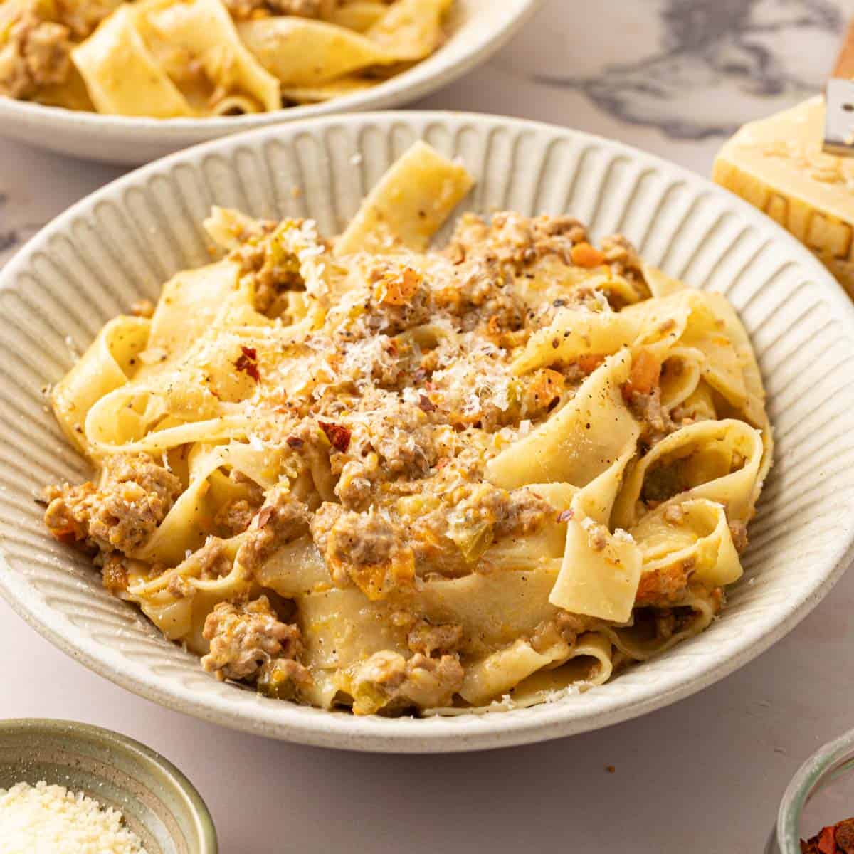 white bolognese recipe