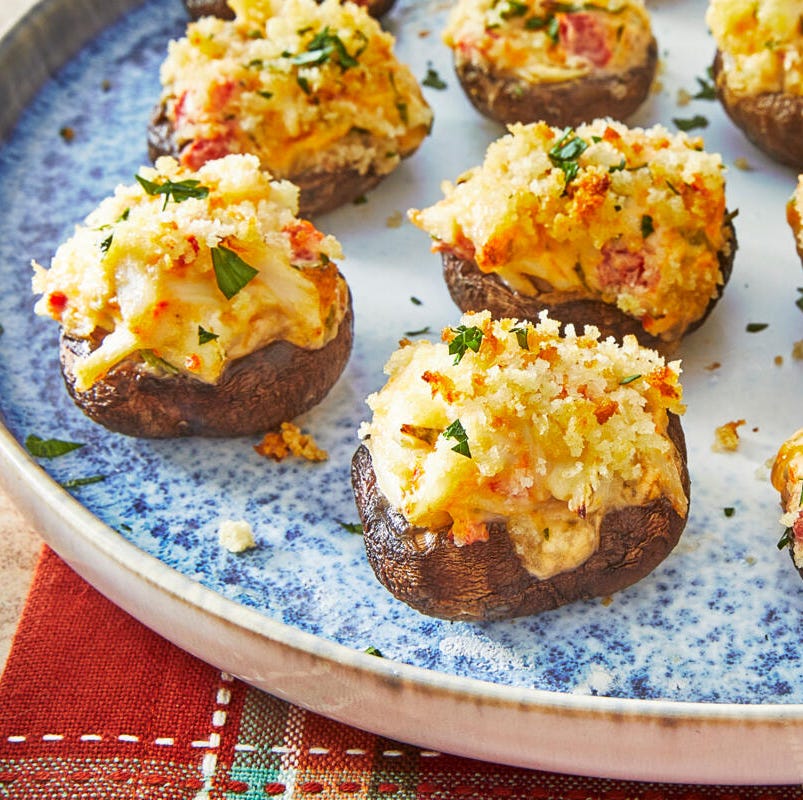 stuffed crab mushroom recipe