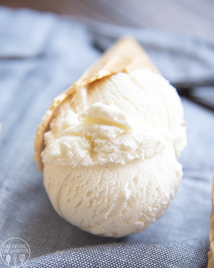 vanilla ice cream maker recipes
