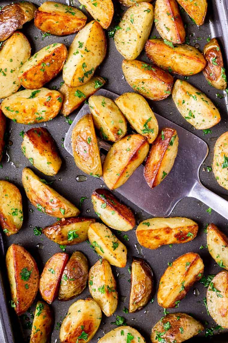 roasted potato wedges recipe