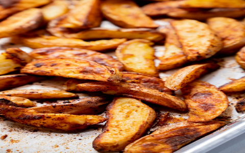 roasted potato wedges recipe